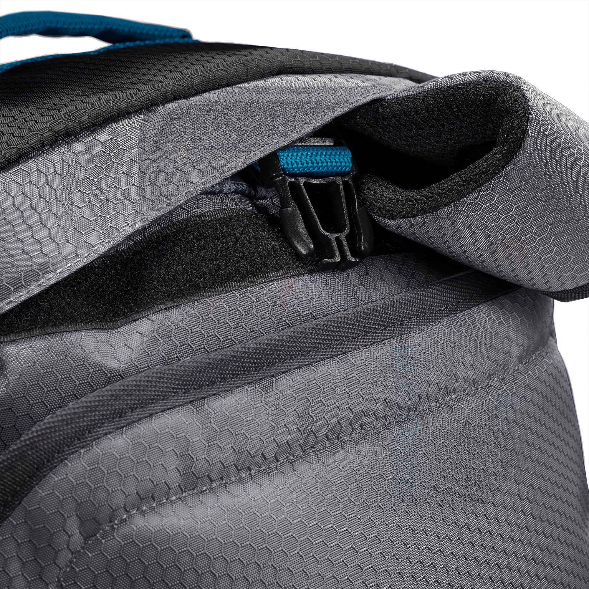 High Sierra Fairlead Travel Duffel Backpack Gym Bag, 6 Pack, Steel Gray/Blue