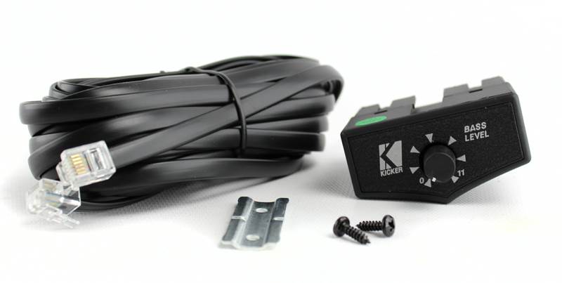 KICKER ZXRC Bass Remote Control Knob For ZX Amplifiers Amps 10ZXRC - Used