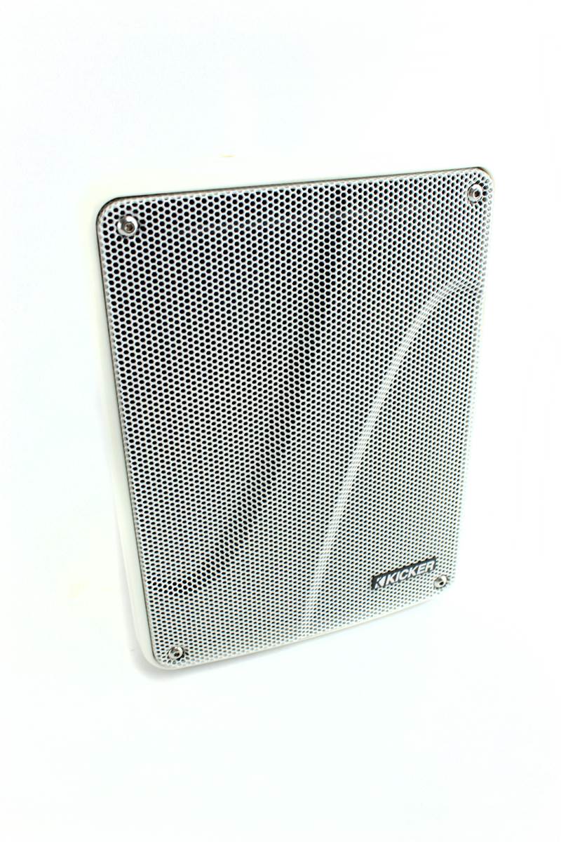 KICKER KB6000 6.5" White Full Range Indoor/Outdoor/Marine Speakers (Open Box)