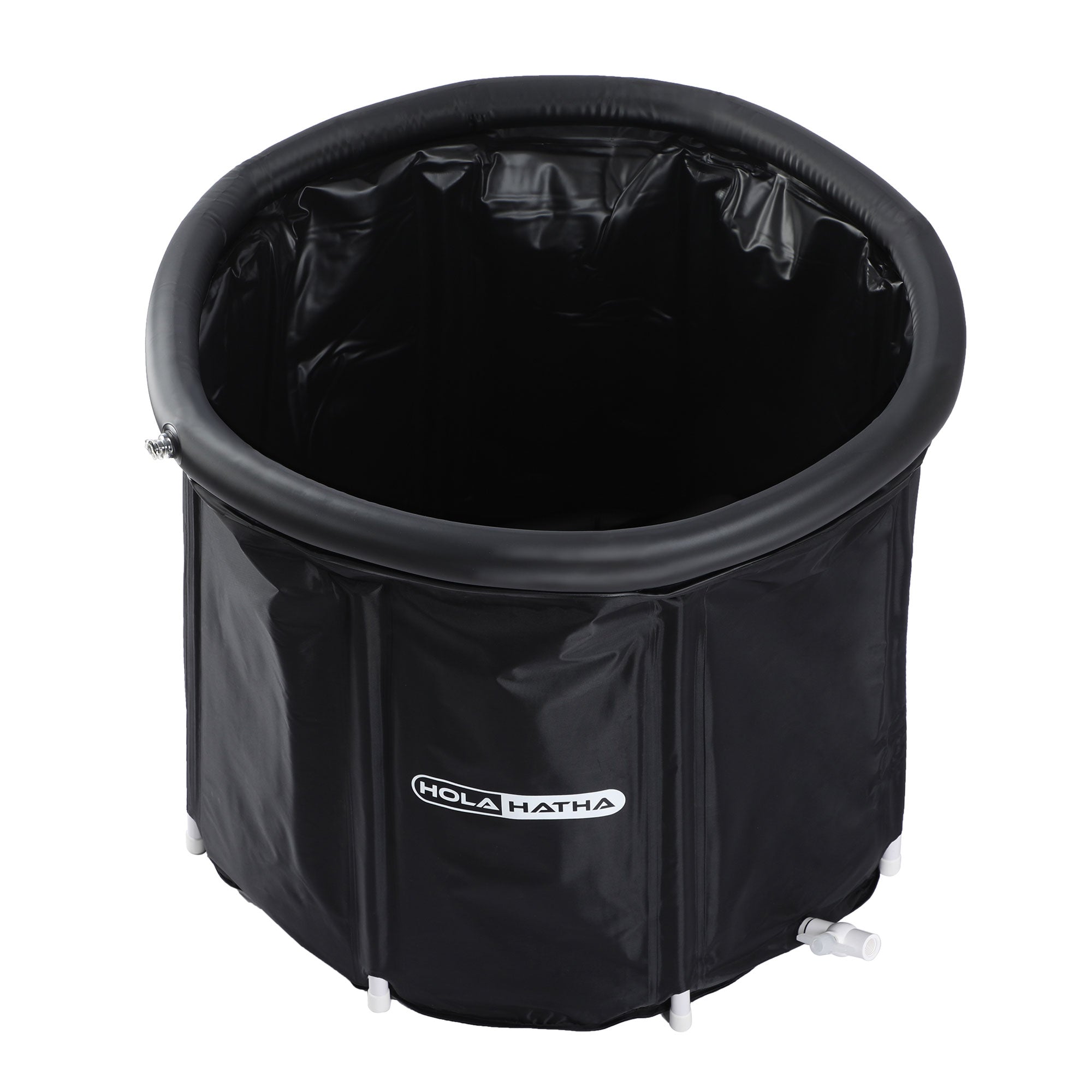 HolaHatha 120 Gal Water Ice Bath Tub, Portable Plunge Recovery Tub w/Lid (Used) - VMInnovations