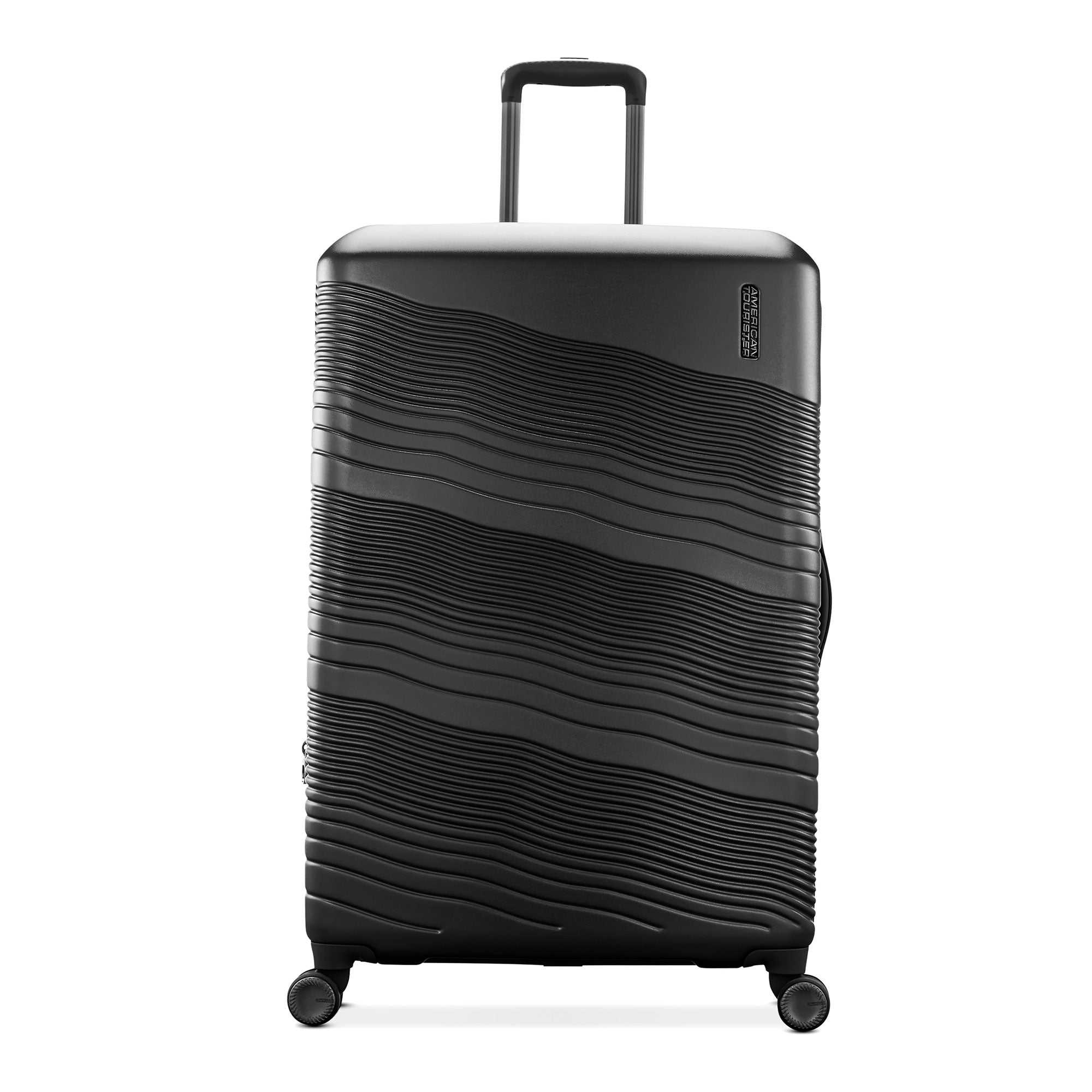 American Tourister ColorLite II 2 Piece Hard Side Luggage Set with Wheels, Black