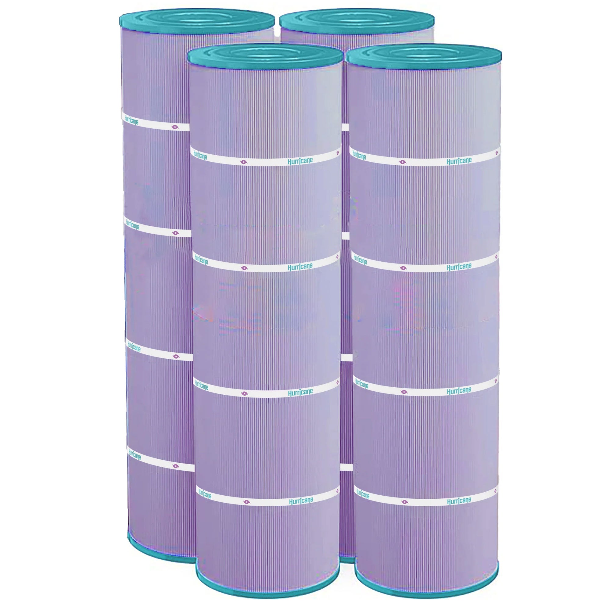 Hurricane 8 Pack HF7487-04P Platinum Purple Spa Filter Cartridge Replacement