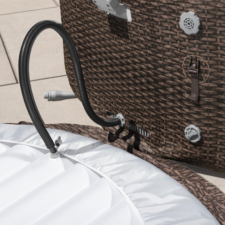 Bestway SaluSpa Smart AirJet Inflatable Hot Tub w/EnergySense Cover(For Parts)