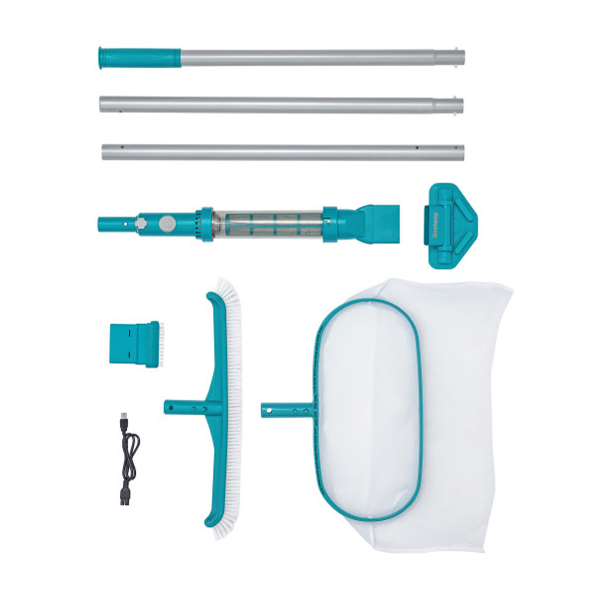 Bestway AquaSurge Swimming Pool Maintenance Accessory Kit with Vacuum (Open Box) - VMInnovations