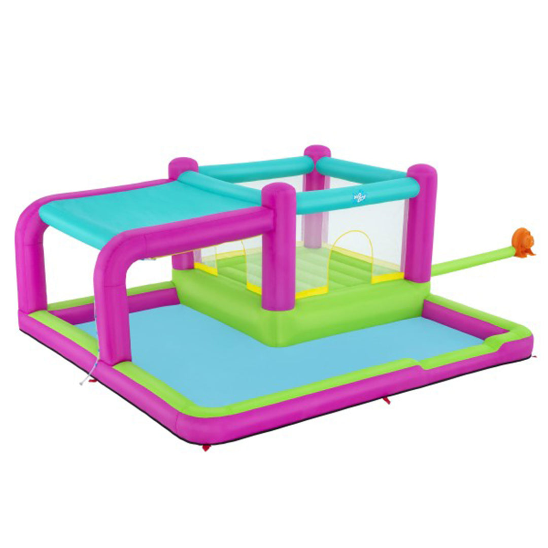 Bestway H2OGO! Bouncin' Bay Kids Inflatable Mega Water Park Outdoor Splash Pool - VMInnovations