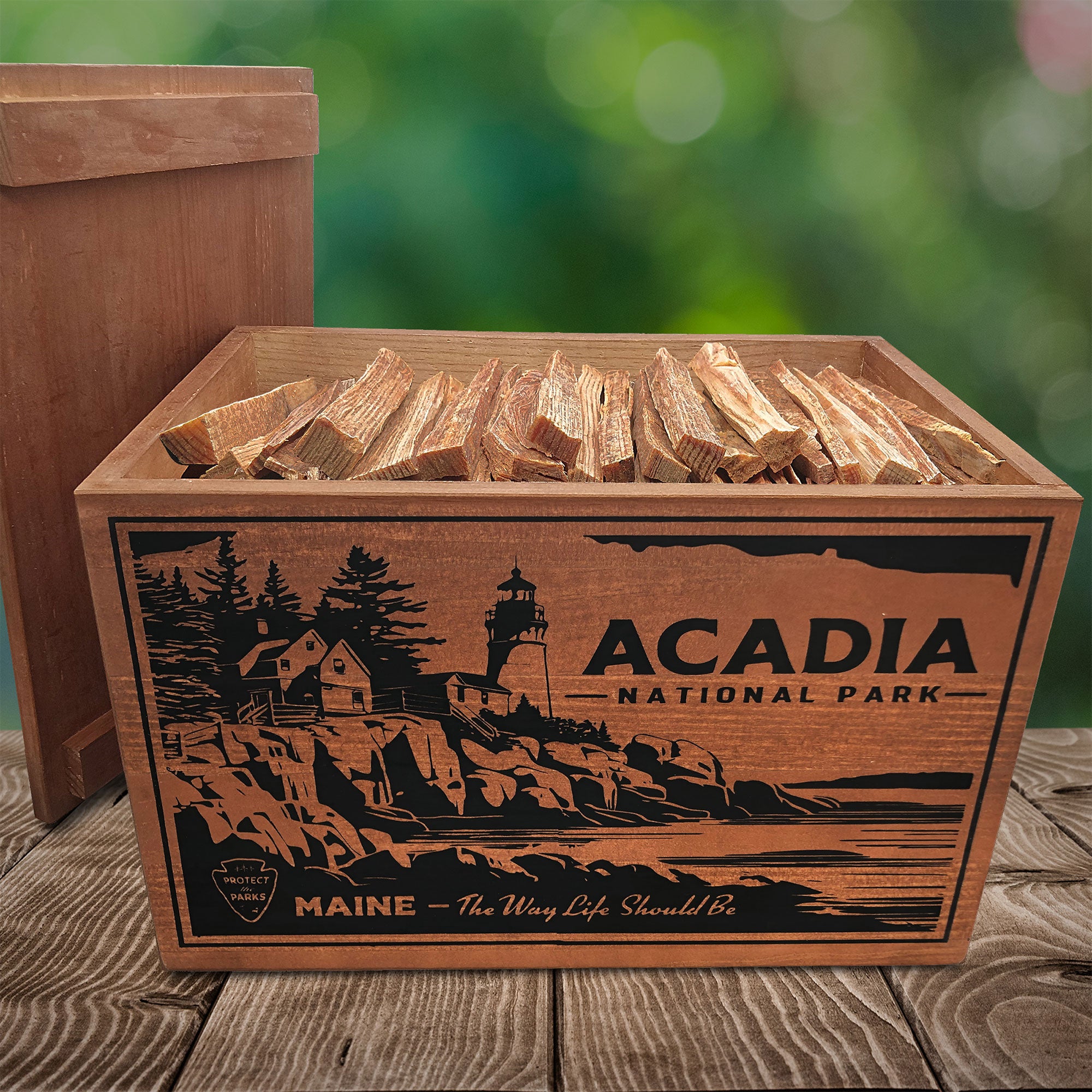 Better Wood Products Fatwood Firestarter Sticks, Acadia Box (Open Box) - VMInnovations