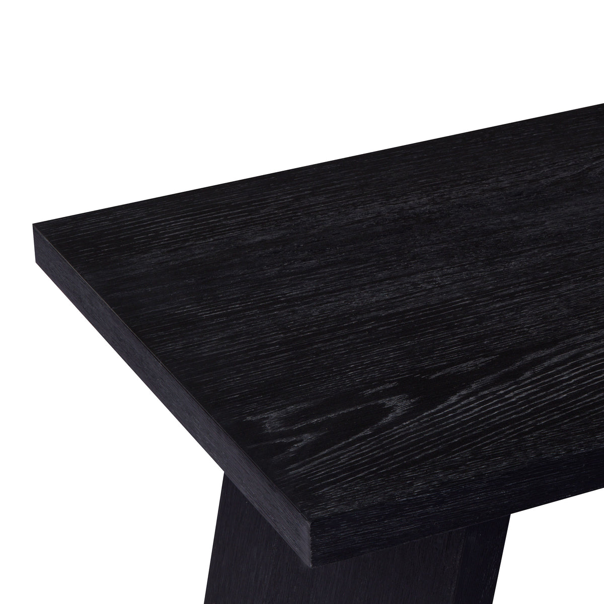 MARCELLA CONTEMPORARY WOODEN COFFEE TABLE IN AGED BLACK - VMInnovations