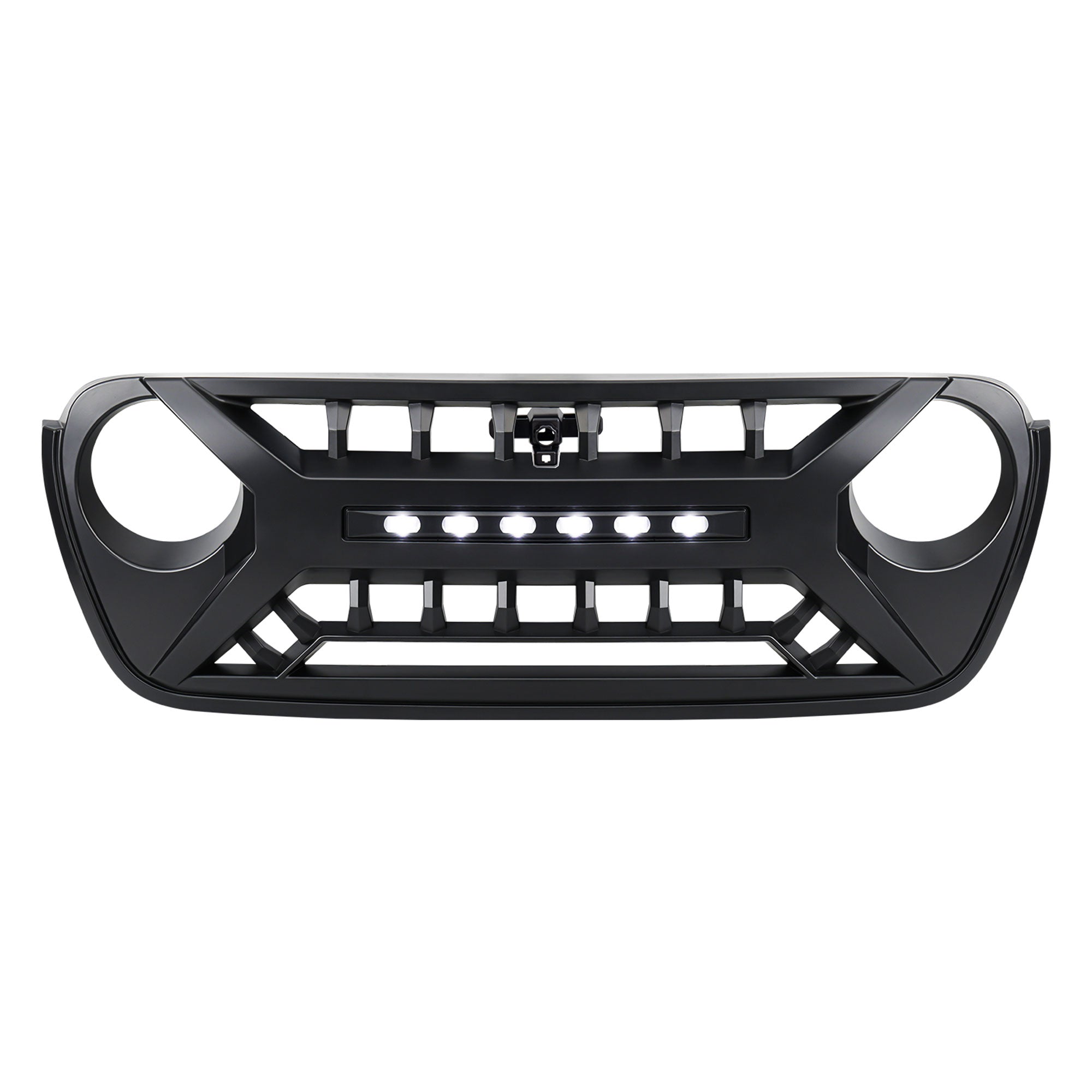 AMERICAN MODIFIED Grille w/Lights for 2018-2023 Jeep Wrangler JL & Gladiator JT - VMInnovations