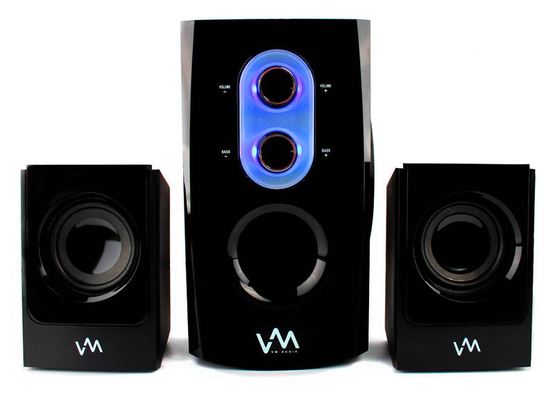 VM Audio VMCS21 300 Watt 2.1 Home/Computer Speakers Multimedia System - Open Box