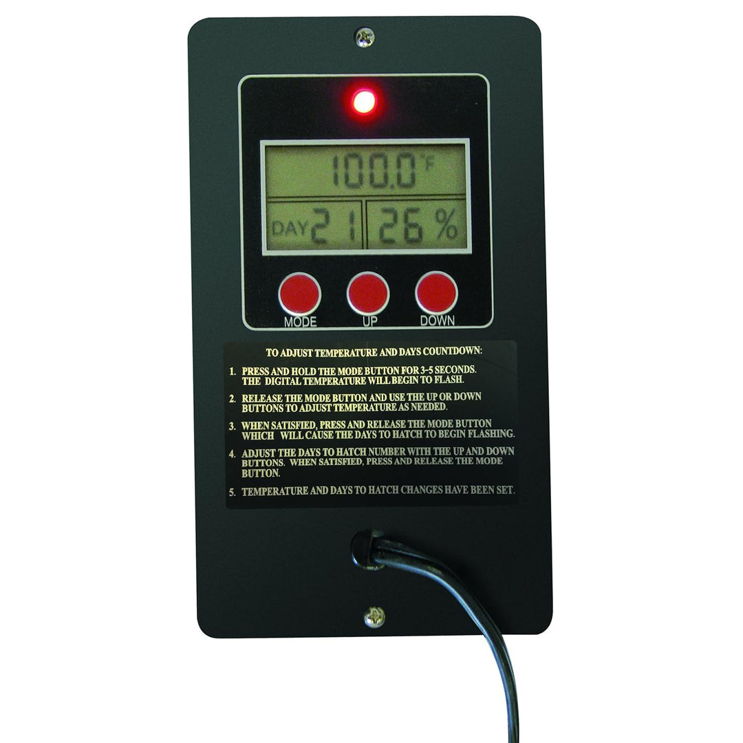 Farm Innovators 40W Digital Circulated Air Incubator for Up to 4 Eggs (4 Pack)