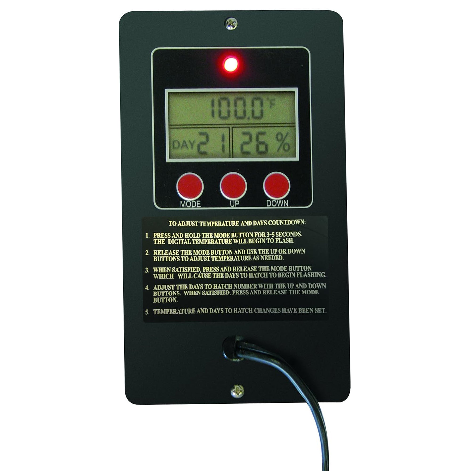 Farm Innovators 40W Digital Circulated Air Incubator for Up to 4 Eggs (4 Pack)