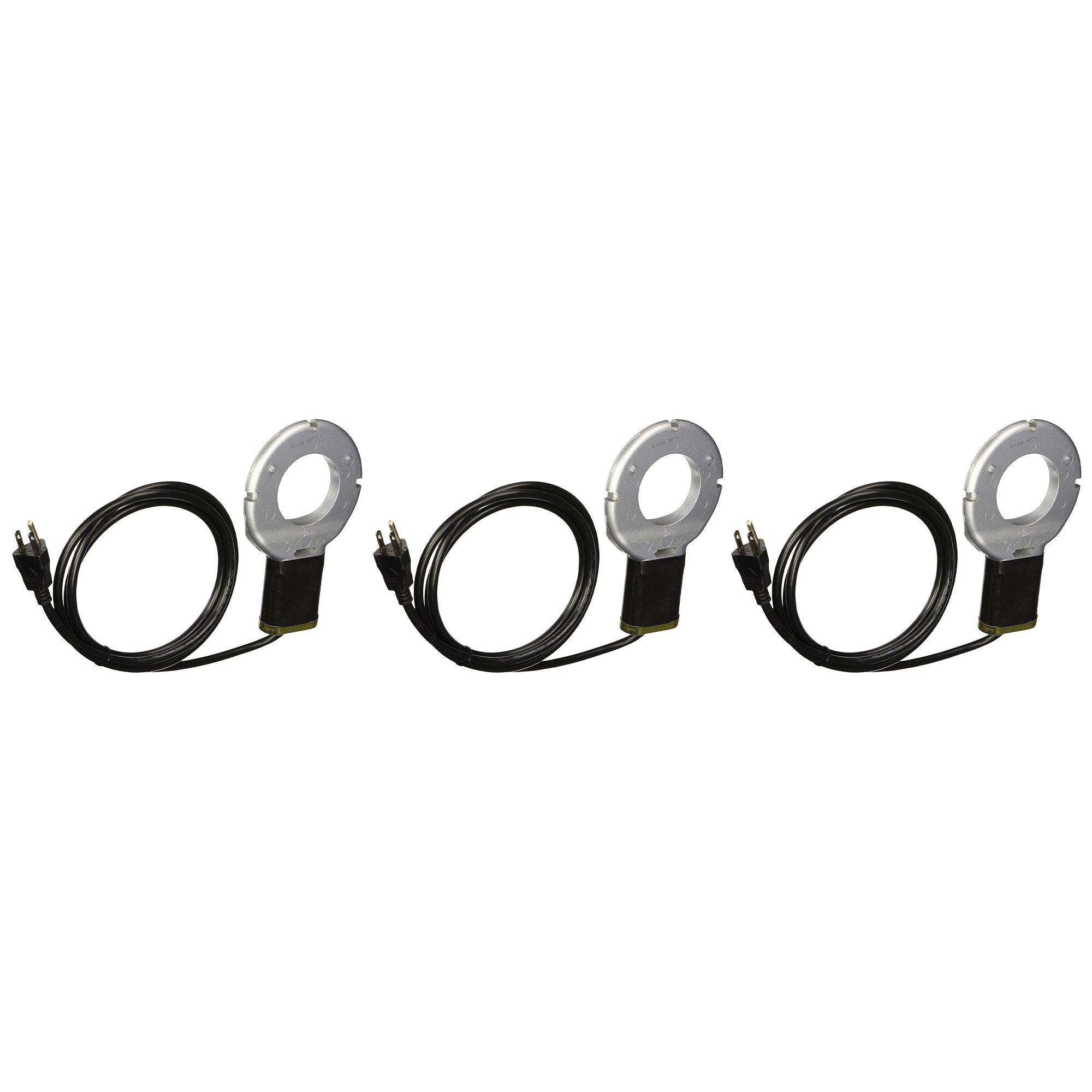 Farm Innovators Chicken Waterer Poultry Fountains De-Icer, Silver/Black (3 Pack) - VMInnovations