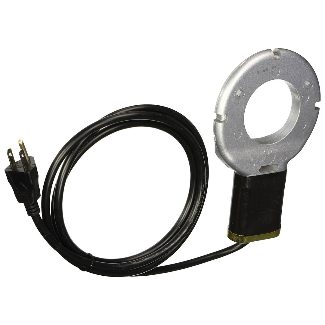 Farm Innovators Chicken Waterer Poultry Fountains De-Icer, Silver/Black (4 Pack) - VMInnovations