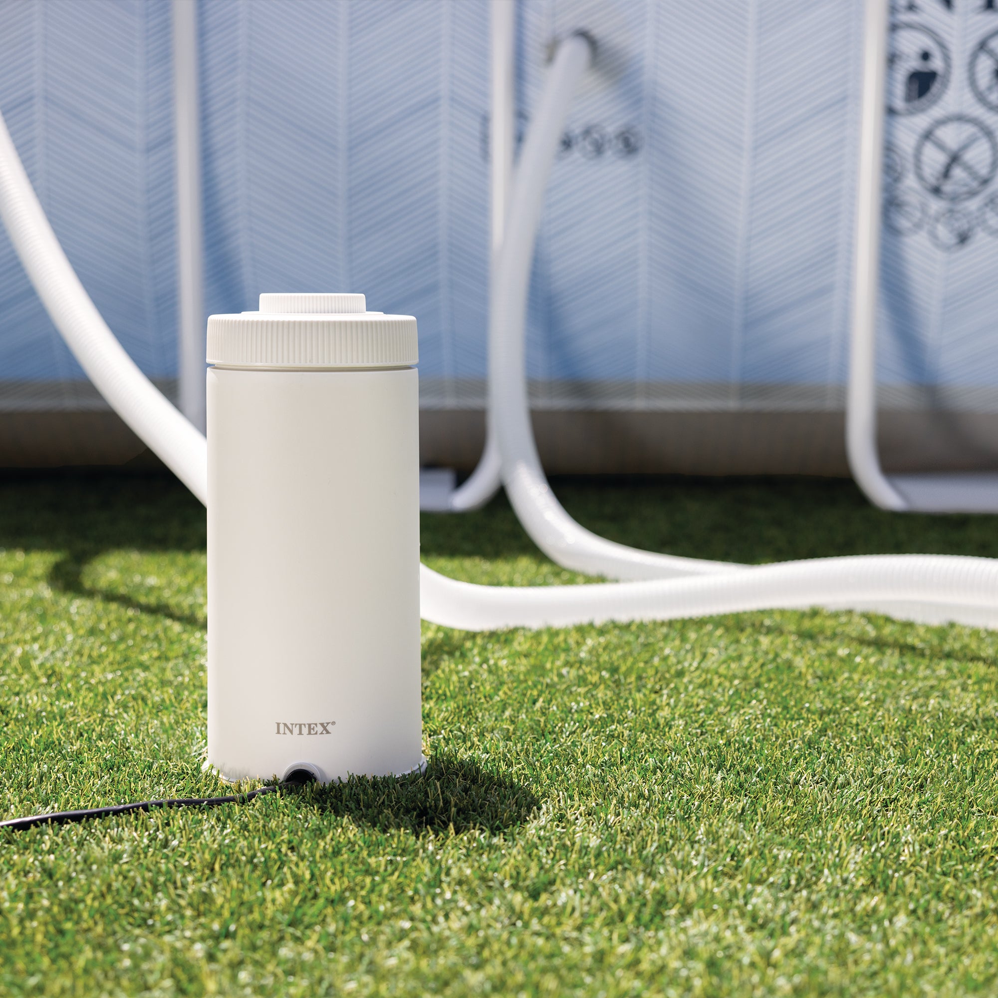 INTEX C530 Cartridge Filter Pump for Above Ground Pools, 530 GPH Pump Flow Rate