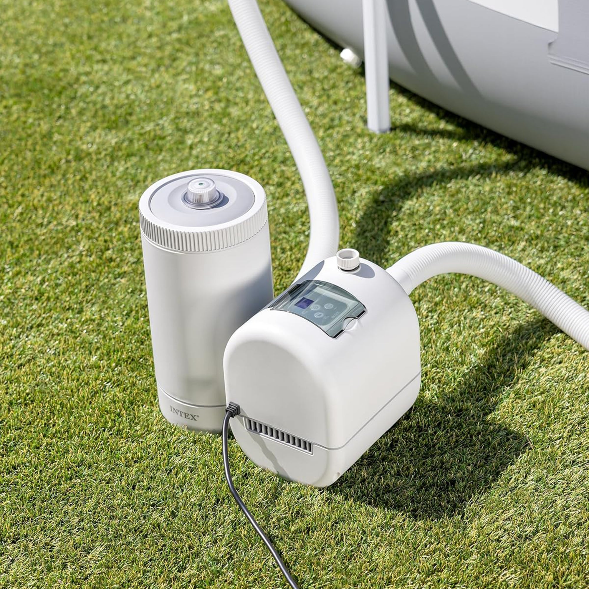 INTEX C2500 Krystal Clear Cartridge Filter Pump for Above Ground Pools (Used)