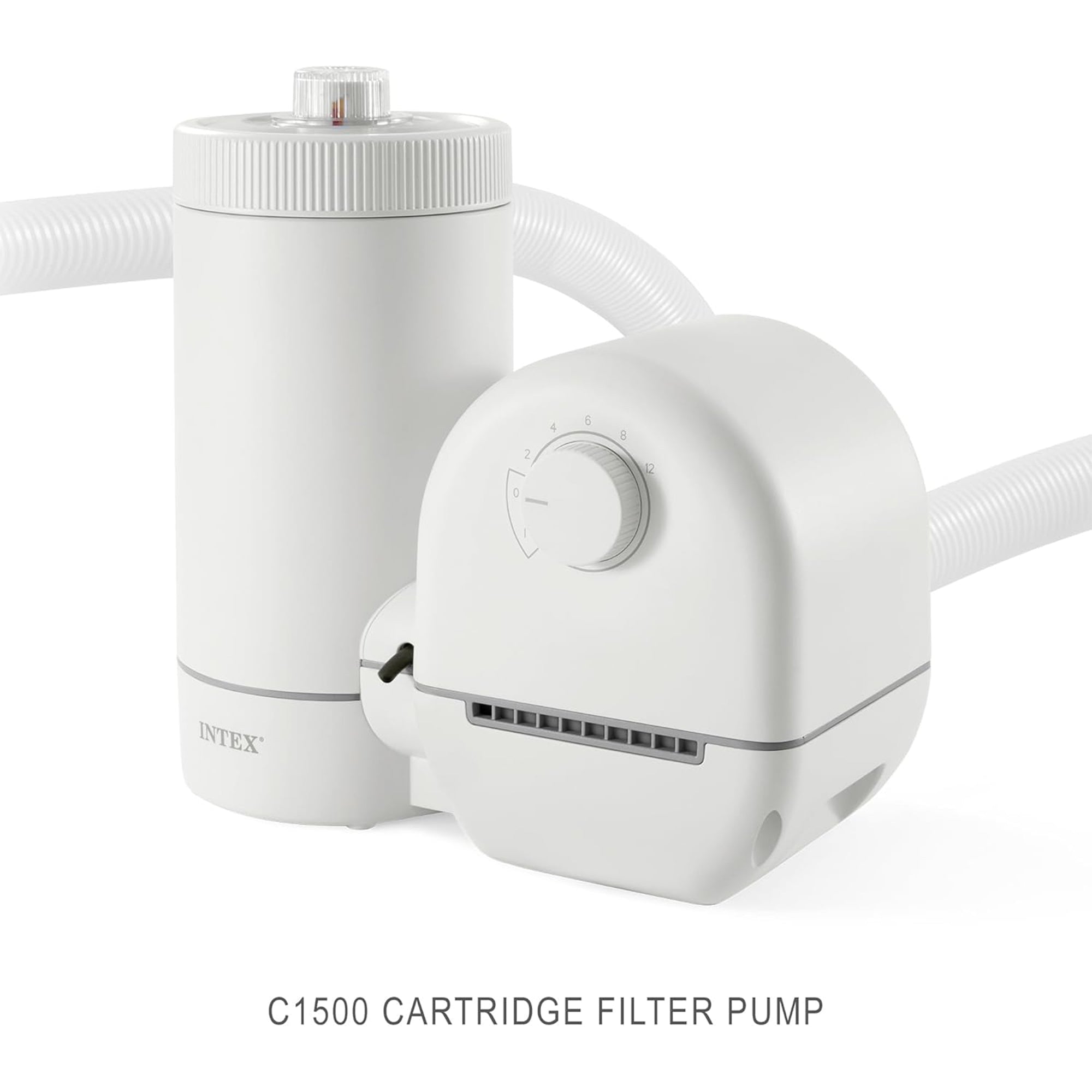 INTEX C1500 Cartridge Filter Pump for AGP: 1500 GPH Pump Flow Rate (For Parts)