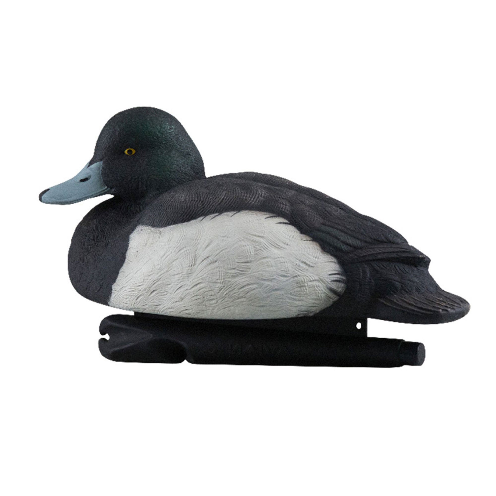 Avian X Topflight Blue Bills Duck Decoys with Weight Forward Swim Keel, 12 Pack