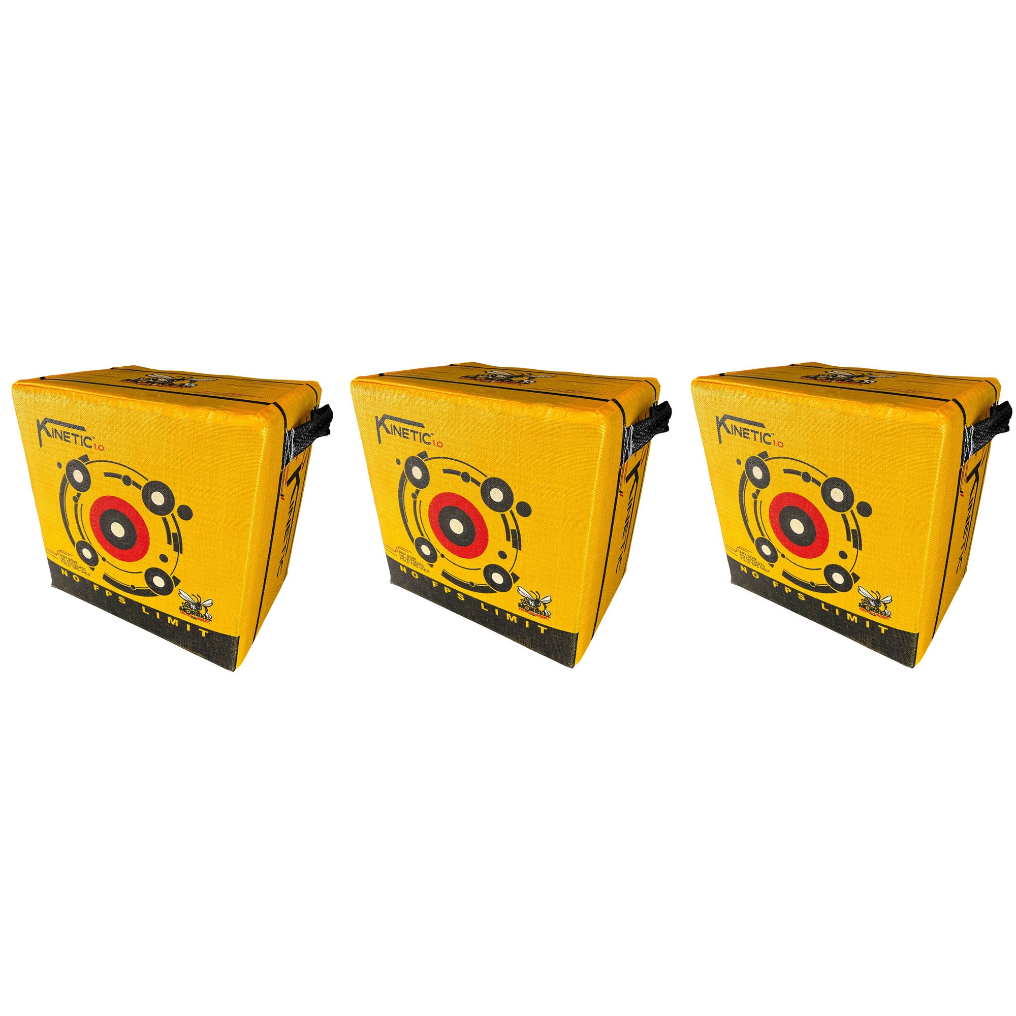 Morrell Targets 2-Side Jacket Kinetic 1.0 Field Point Archery Bag Target, 3 Pack - VMInnovations