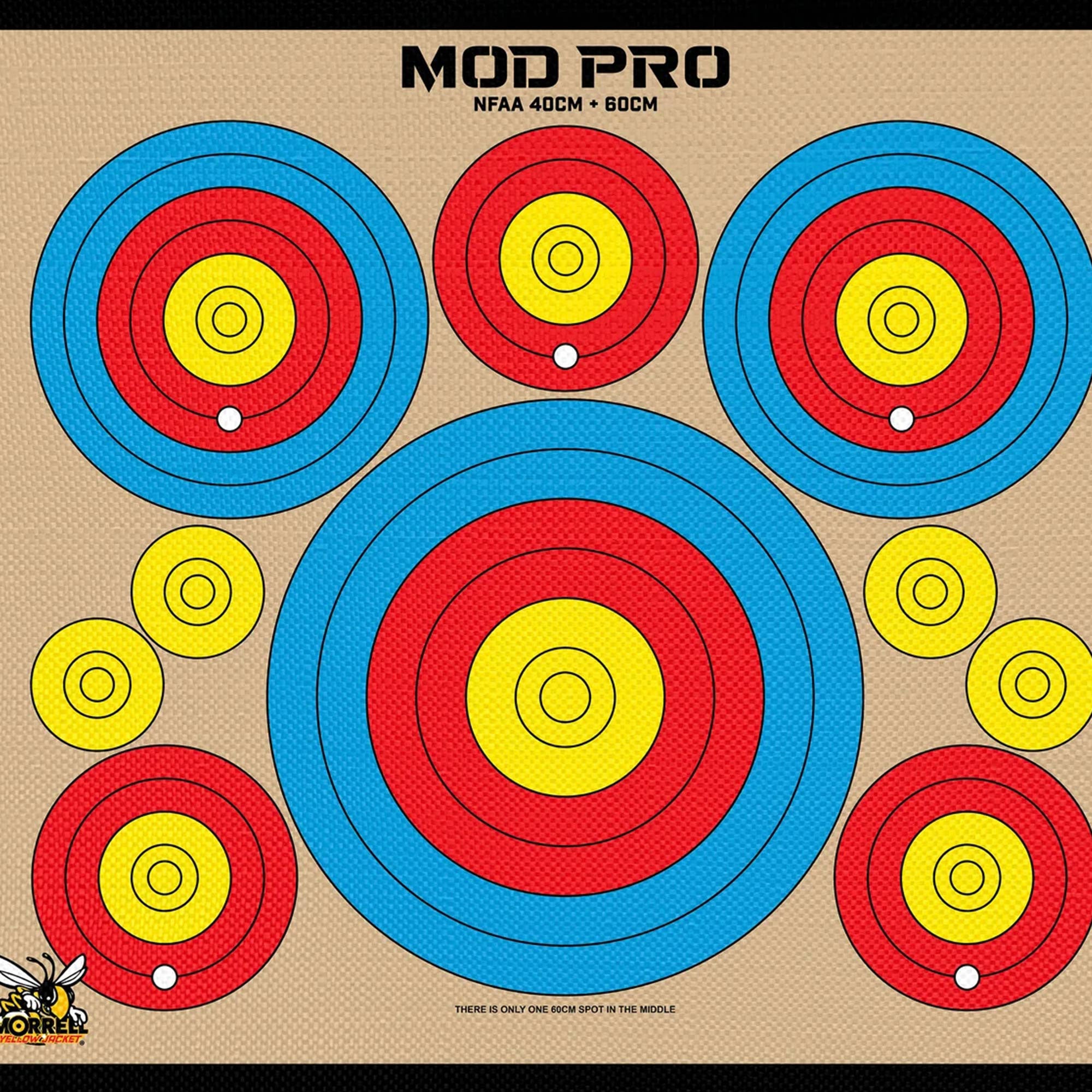 Morrell Jacket MOD Pro Series-NFAA Polypropylene Archery Target, 4 Pack, Tan - VMInnovations