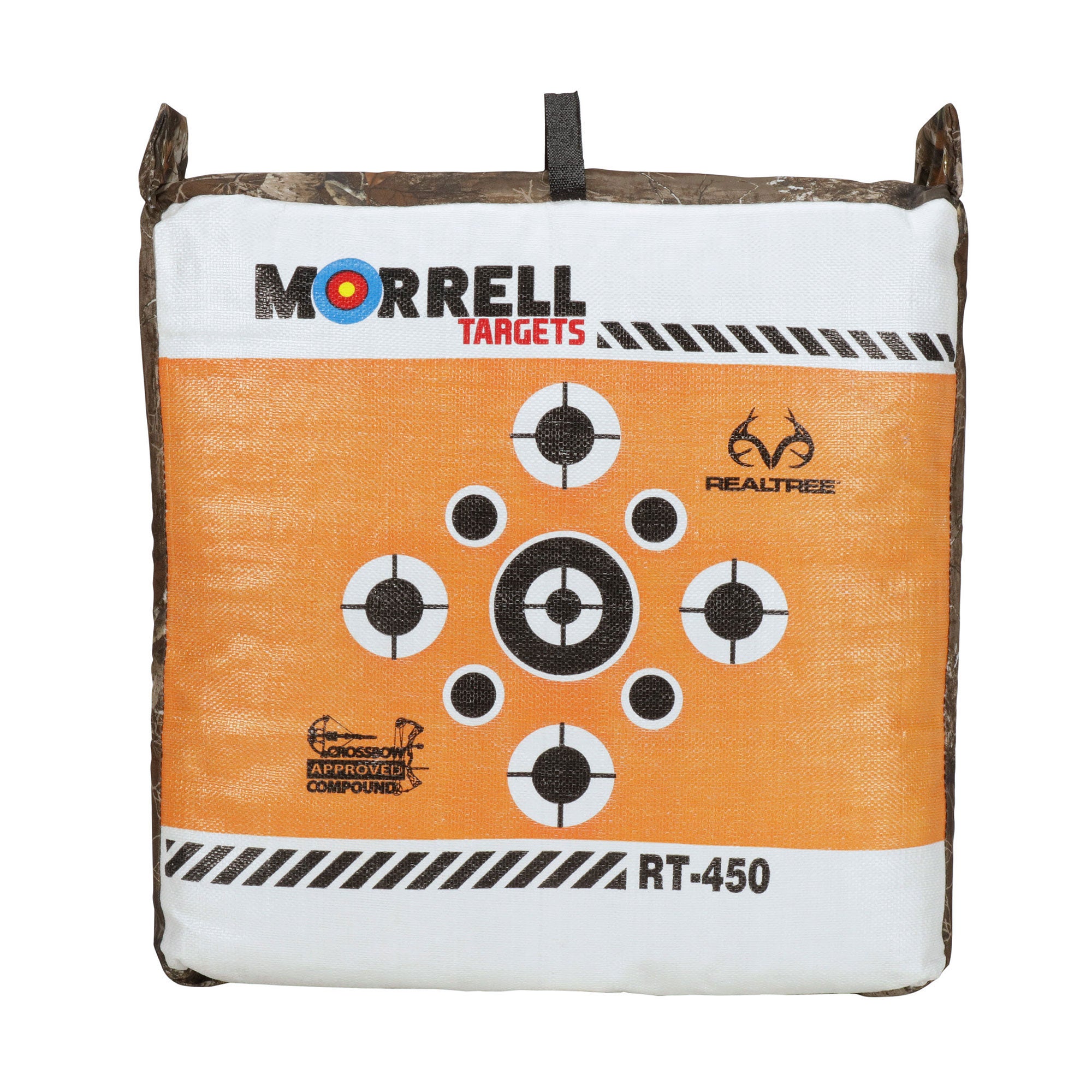Morrell Targets 2 Sided Archery Bag Target, E Z Handle, Edge Camouflage, 3 Pack