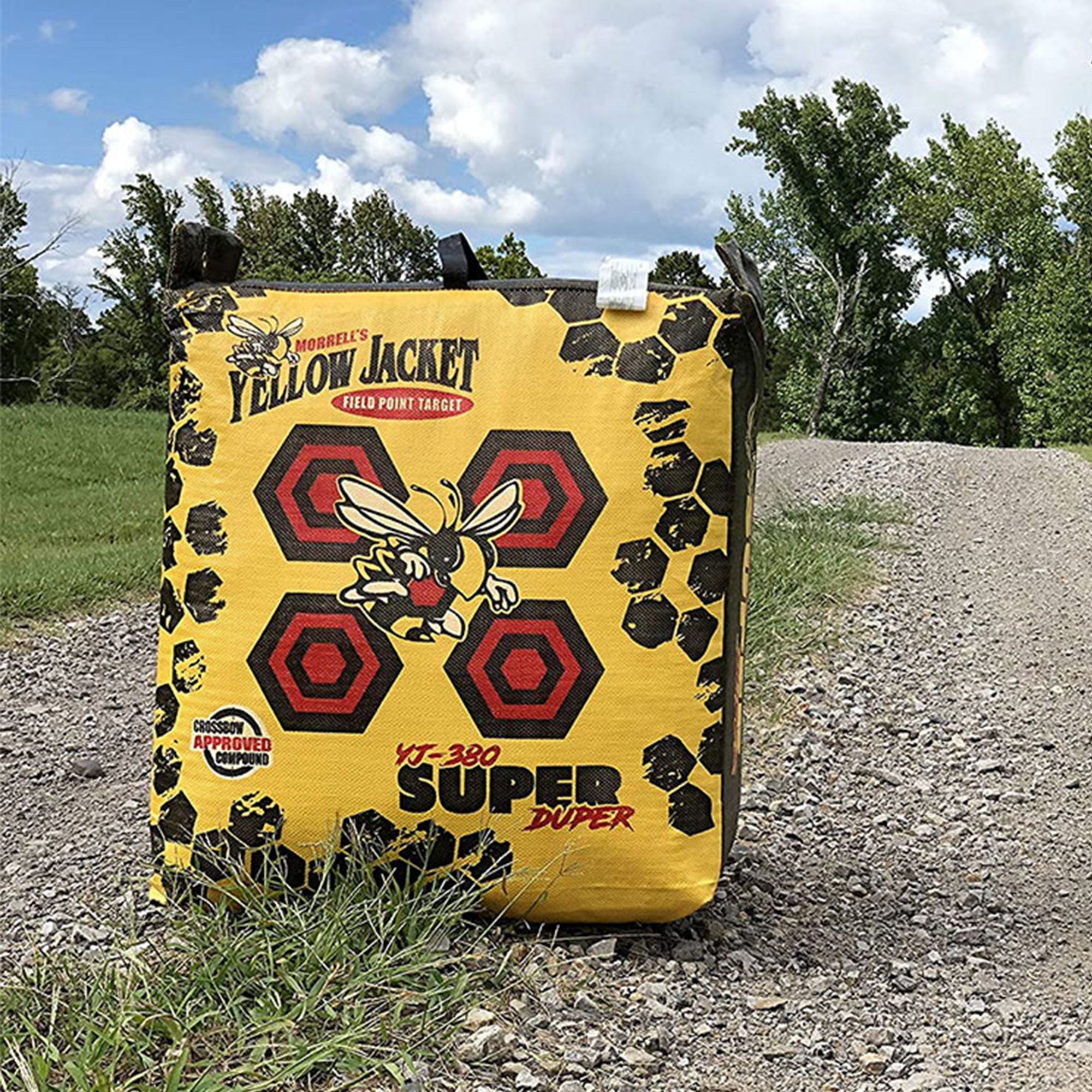 Morrell Super Duper Archery Bag Targets for High-Speed Bows, 3 Pack, Yellow - VMInnovations