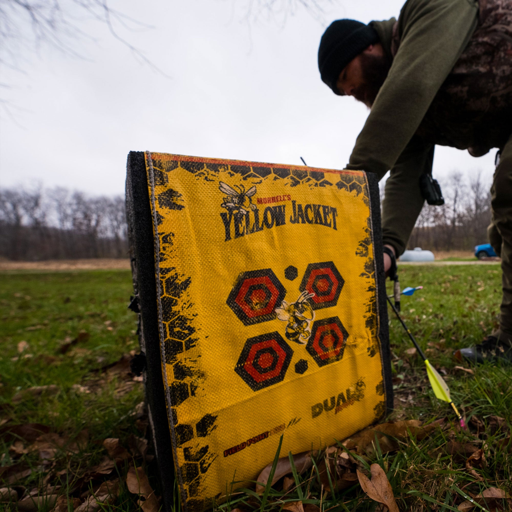 Morrell Yellow Jacket 380 FPS Crossbow Cube Targets with Carry Handle, 4 Pack - VMInnovations
