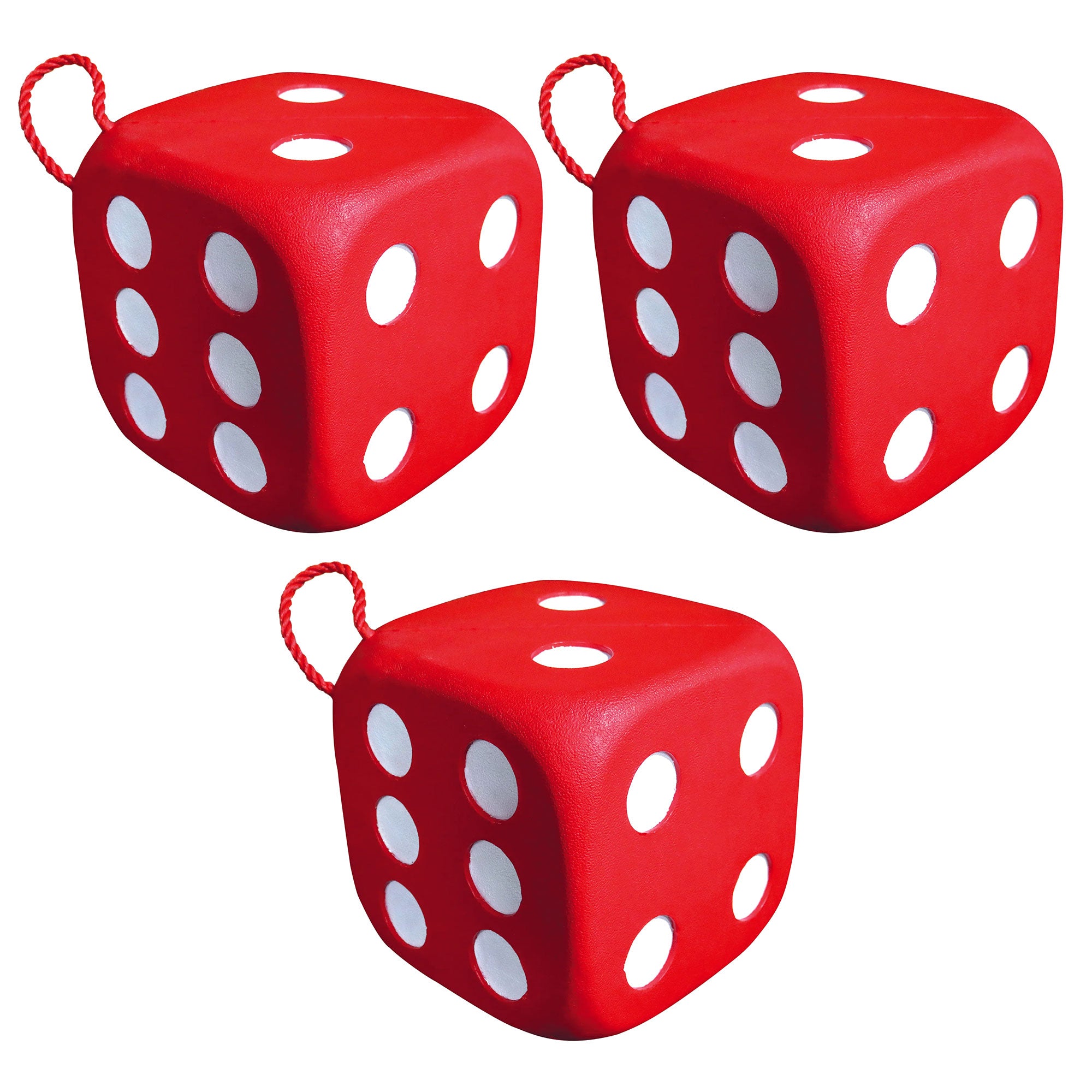 Morrell Targets High Roller Foam 6 Sided 21 Combo Archery Target, 3 Pack, Red - VMInnovations