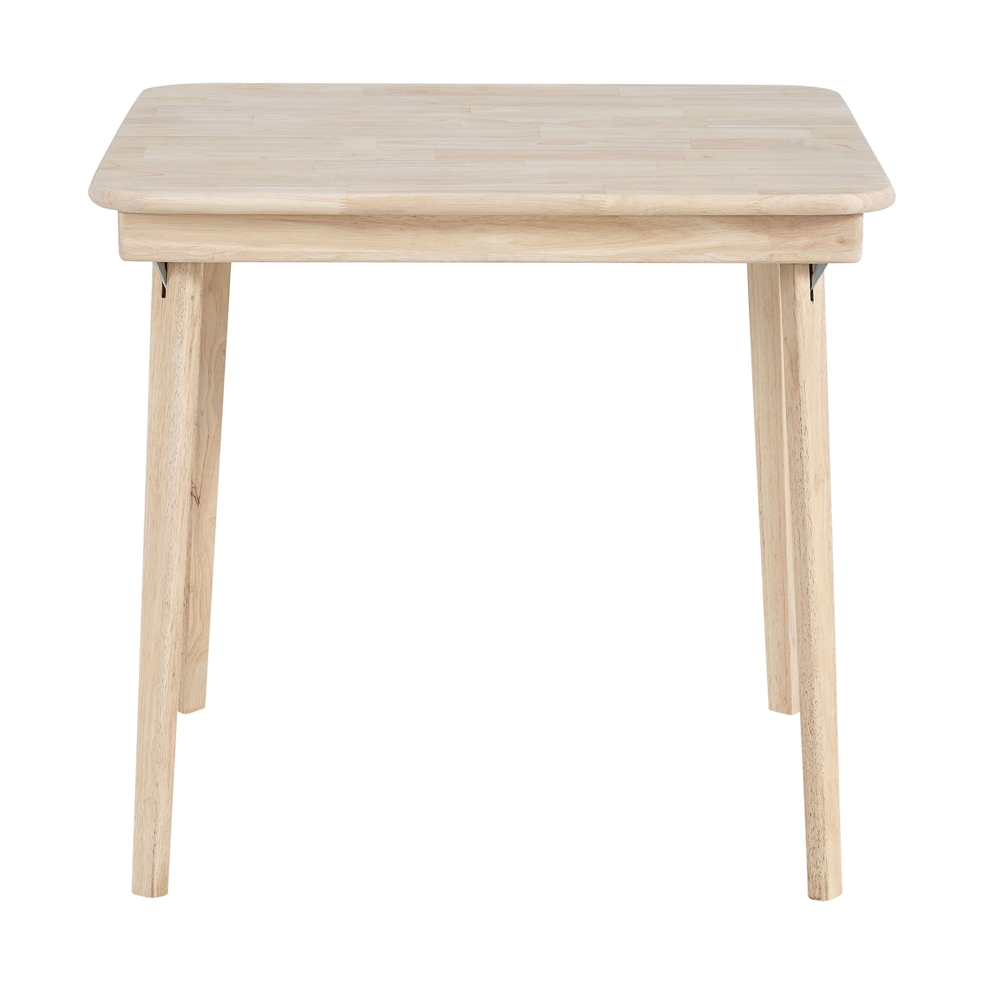 Stakmore Straight Edge Solid Wood Folding Card Table, Unfinished Frame (Used) - VMInnovations