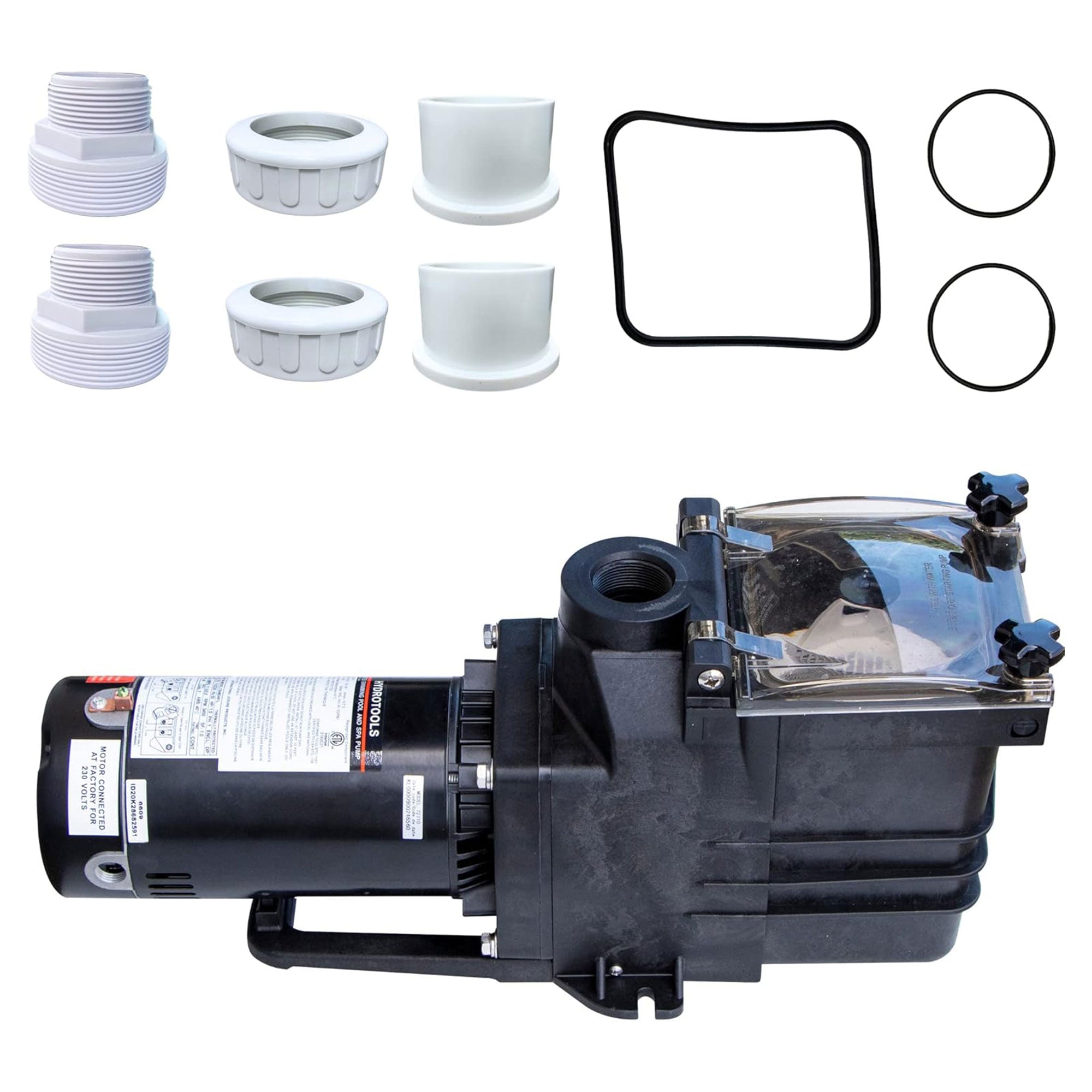 Swimine Hydrotools 6660 GPH Filter Pump for Above and Inground Swimming Pools - VMInnovations