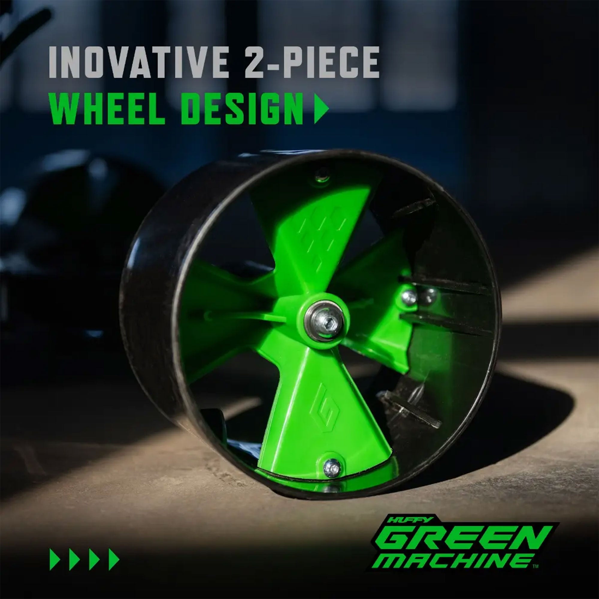 Huffy Green Machine Drift Trike 250W 36V Electric Kart, Ages 14+, Black (Used) - VMInnovations