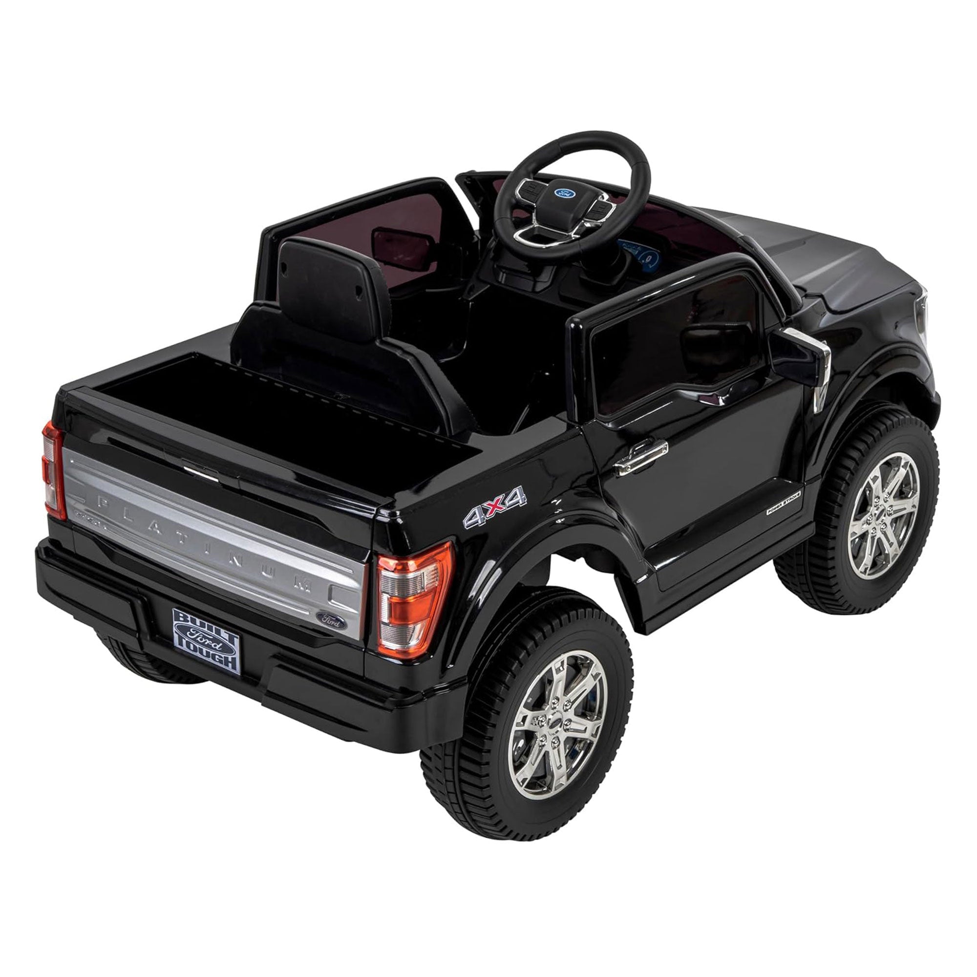 Huffy Ford F-150 Platinum Kids' Battery Ride On, 6V Electric Car for Kids, Black - VMInnovations