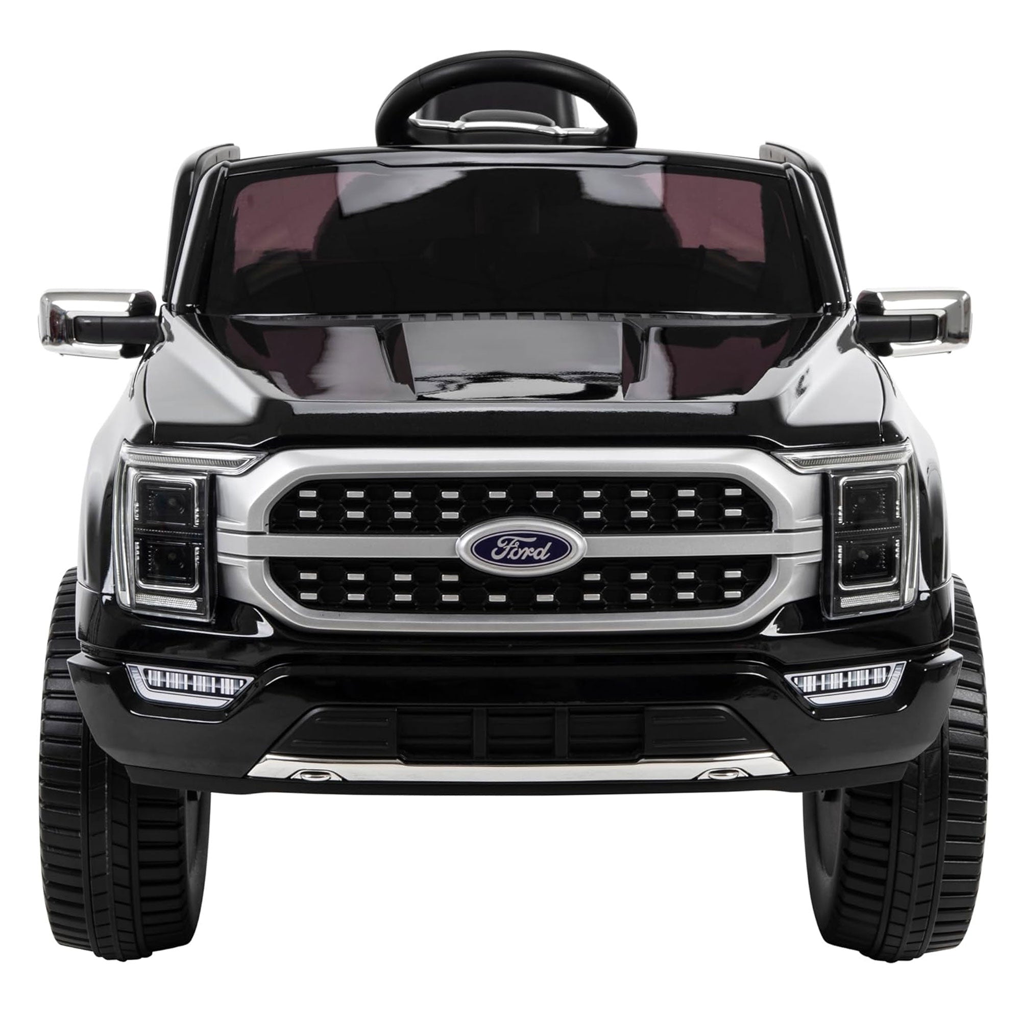 Huffy Ford F-150 Platinum Kids' Battery Ride On, 6V Electric Car for Kids, Black - VMInnovations