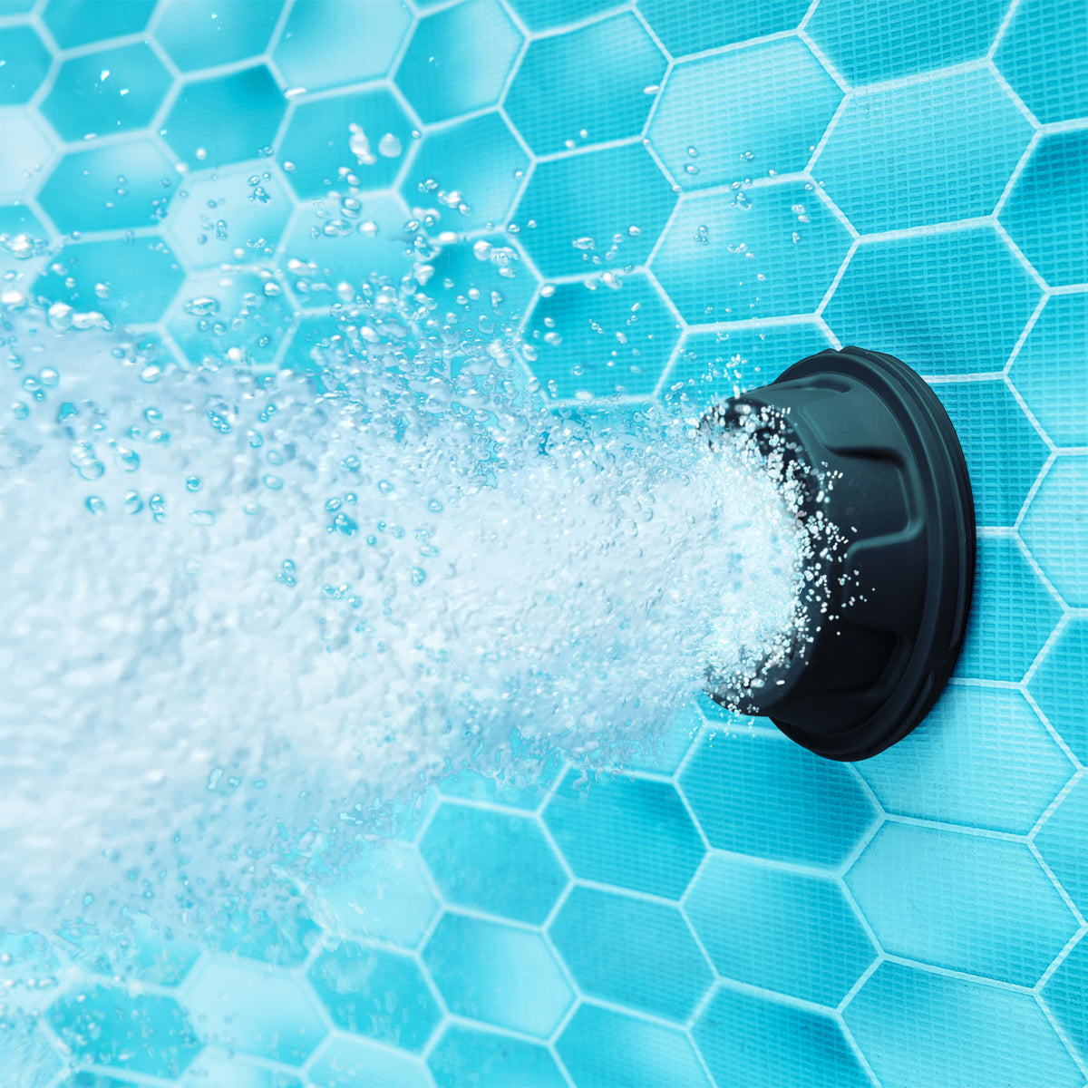 Funsicle 14' x 48" Oasis Round Above Ground Pool, Dark Herringbone (Open Box) - VMInnovations