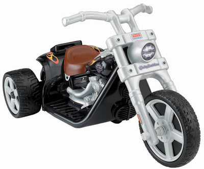 Power Wheels Harley Davidson Motorcycle Rocker Bike 6V Electric Ride-On | X0067