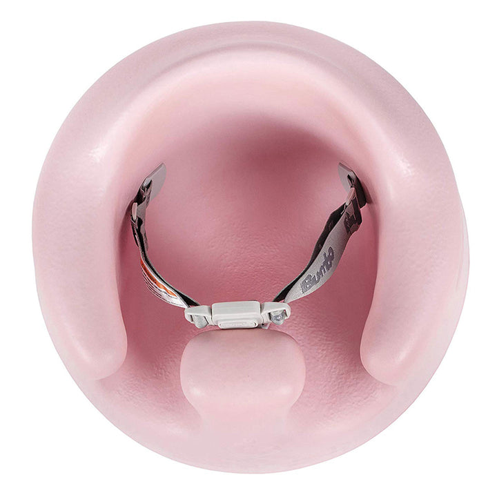 Bumbo Baby Soft Foam Wide Floor Seat w/3 Point Adjustable Harness, 3 Pack, Pink - VMInnovations