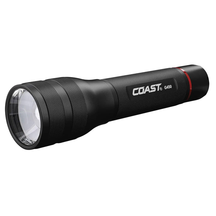 Coast G450 Focusing Flashlight w/Twist Focus & Bulls-Eye Spot Beam Technology - VMInnovations