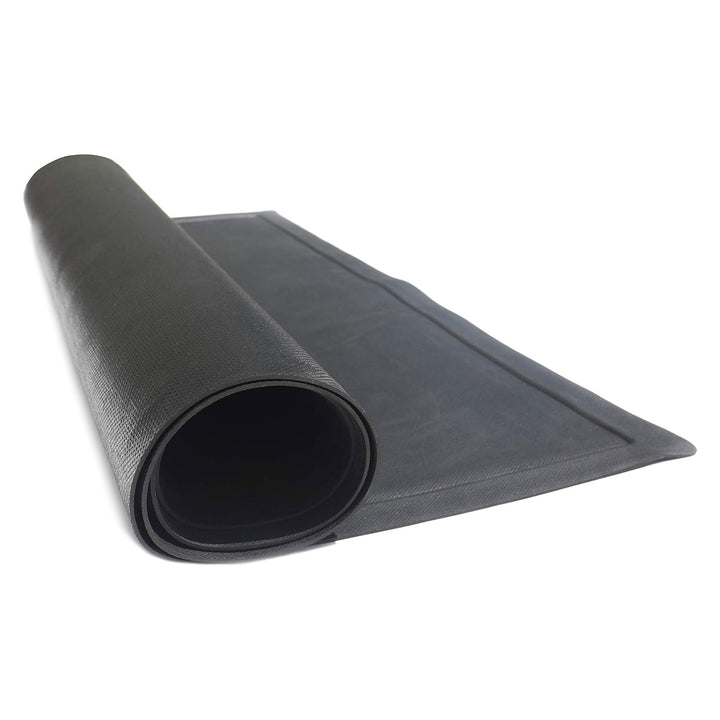 Diversitech Outdoor Gas Grill BBQ and Patio Fire Pit Mat, 48 x 30 Inches, Black - VMInnovations