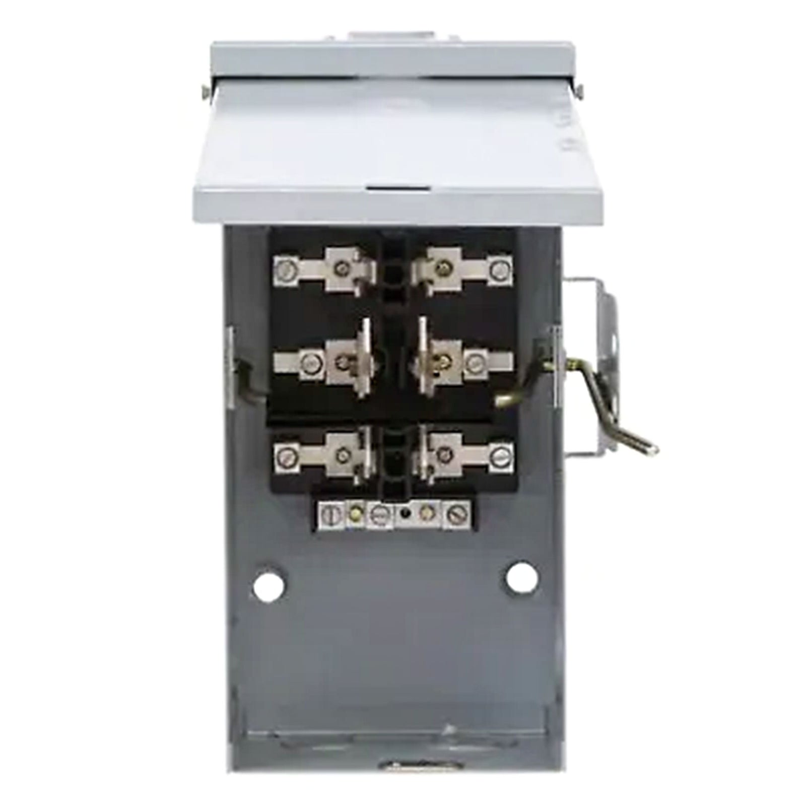 GE Outdoor Double Pole Double Throw Safety Switch, 100 Amp, Manual Disconnect - VMInnovations