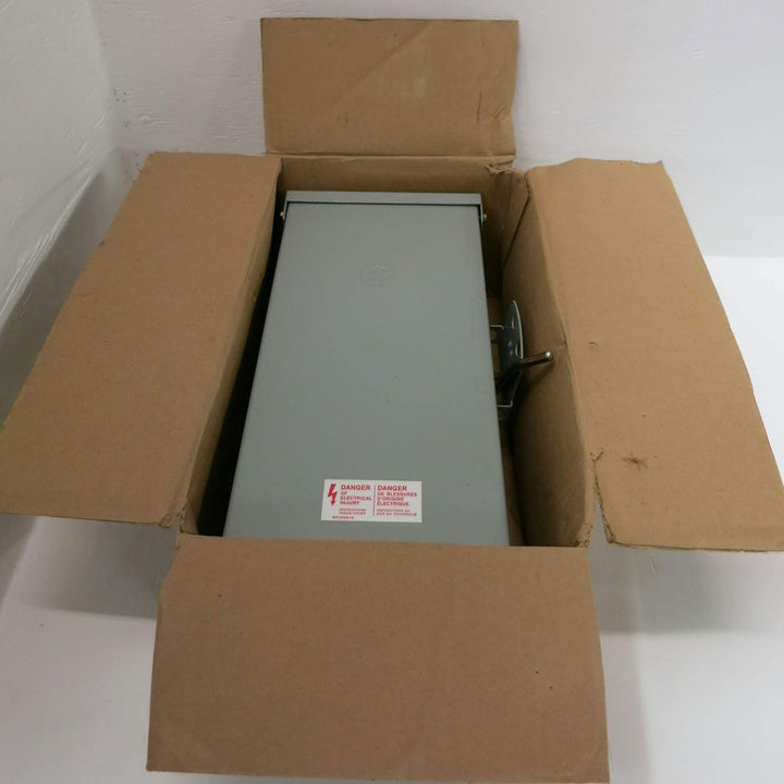 GE Outdoor Double Pole Double Throw Safety Switch, 100 Amp, Manual Disconnect - VMInnovations