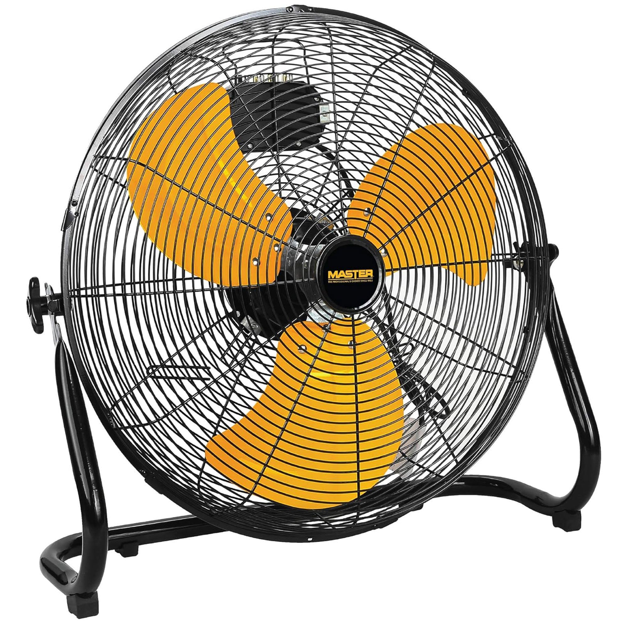 Master 2 Pack High Velocity Portable Industrial Metal Floor Fan, 20 Inch, Yellow - VMInnovations
