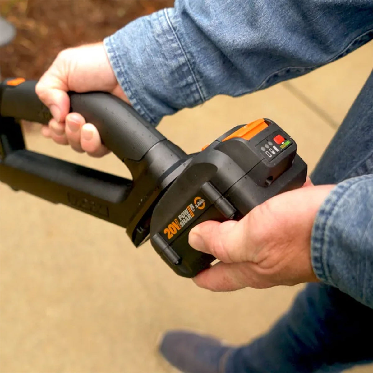 Worx Nitro LeafJet Cordless Leaf Blower with Battery and Charger (Open Box) - VMInnovations