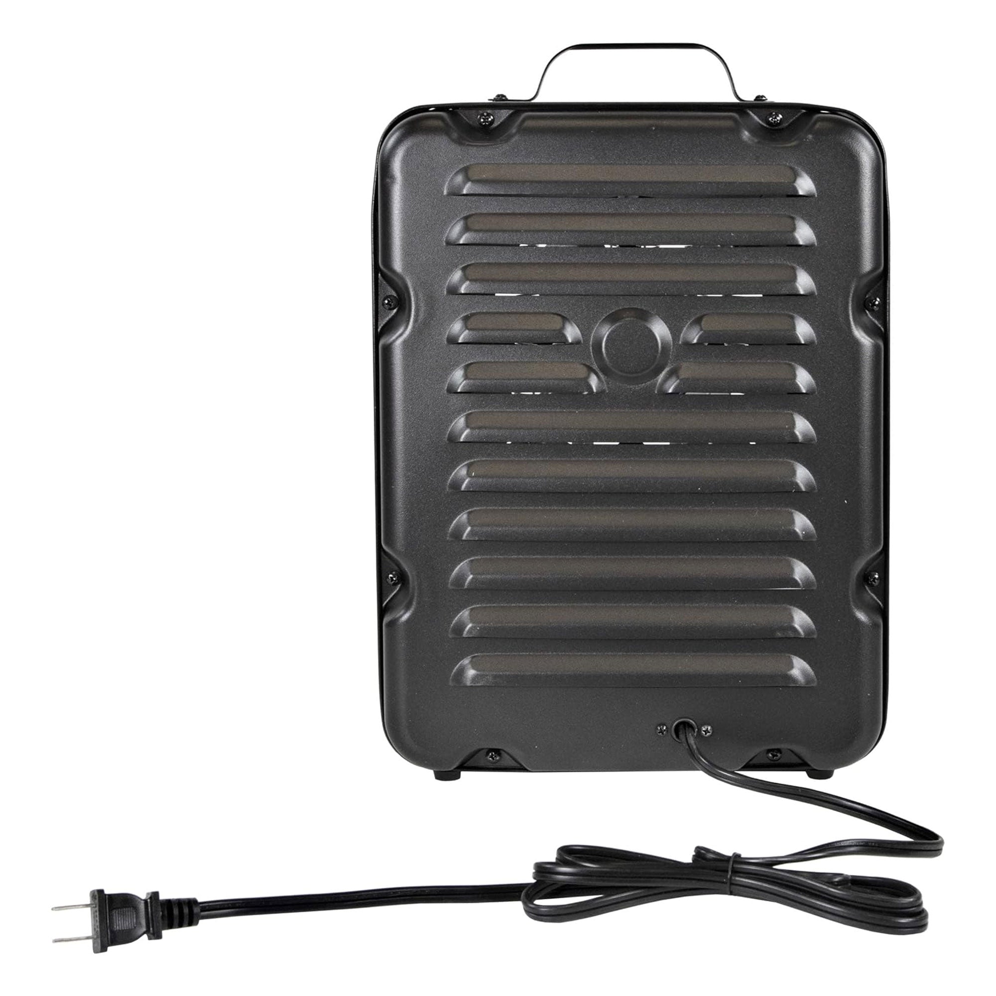 Comfort Zone 2 Pack 1500W Electric 3 Heat Utility Heater w/Thermostat, Black