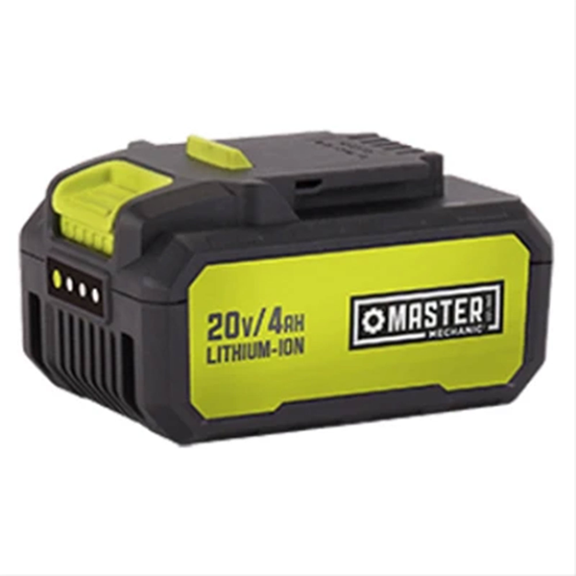 Master Mechanic 20 Volt Lithium Ion Rechargeable Tool Battery, Green (Used)