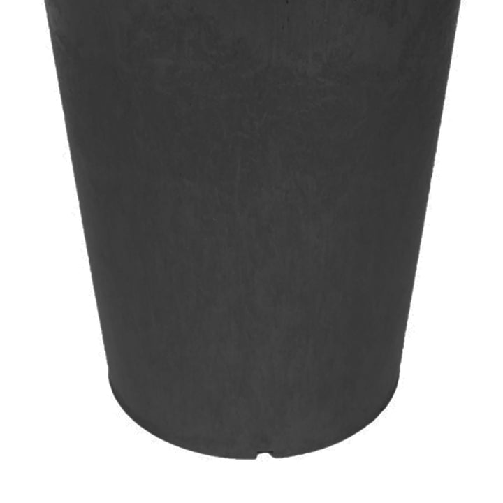 Tierra Verde Aria Indoor Outdoor Self Watering Planter, 12.5"W x 20"H, Black - VMInnovations