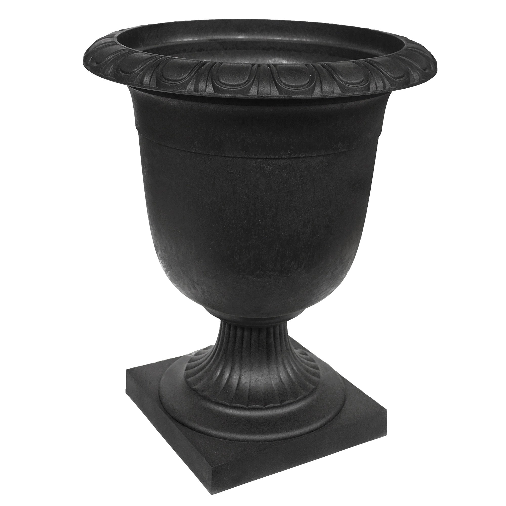 Tierra Verde Self-Watering Urn Planter, Crescendo, 19"W x 23"H (Open Box)
