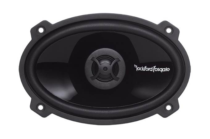 2) ROCKFORD FOSGATE 4x6" 140W 2-Way Full Range PUNCH Car Speakers (Open Box)