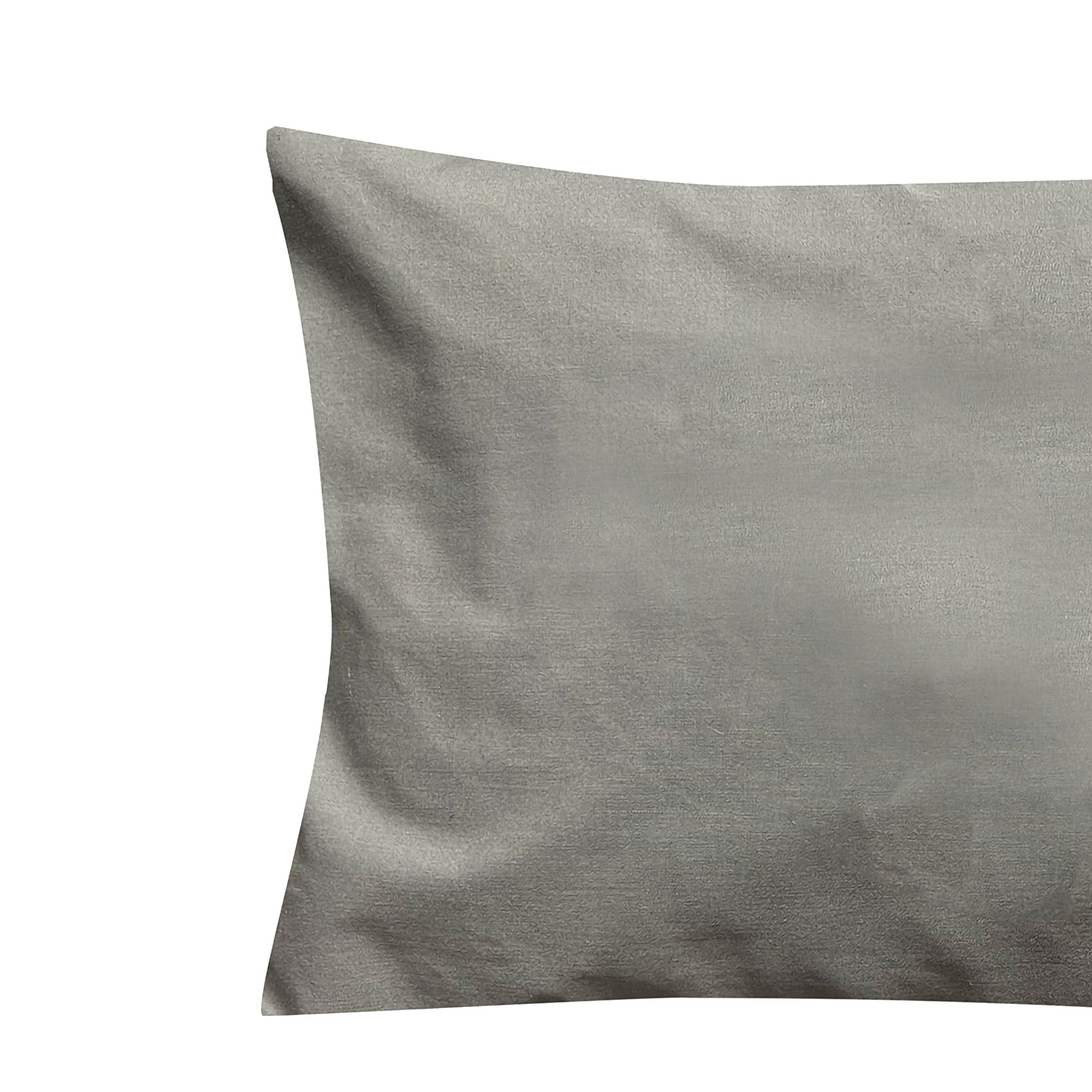 Disc-O-Bed Lightweight Compact Travel Pillow, Packable with Washable Cover, Grey - VMInnovations