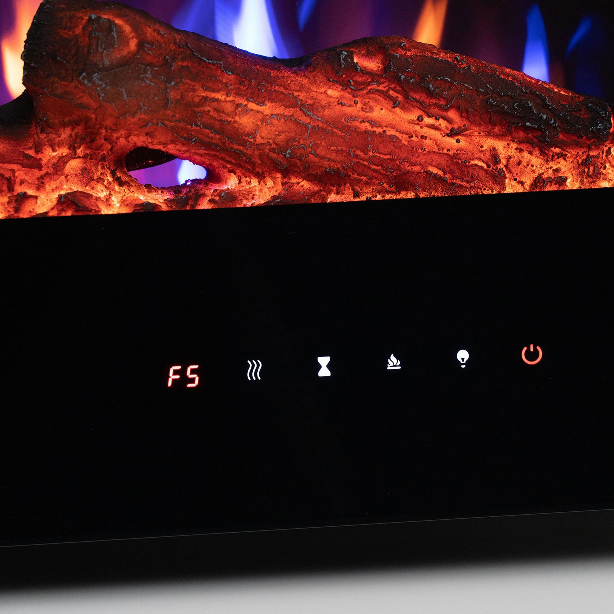 EdenBranch Electric Fireplace, Recessed or Wall Mount, Adjustable Heat, 36 Inch - VMInnovations