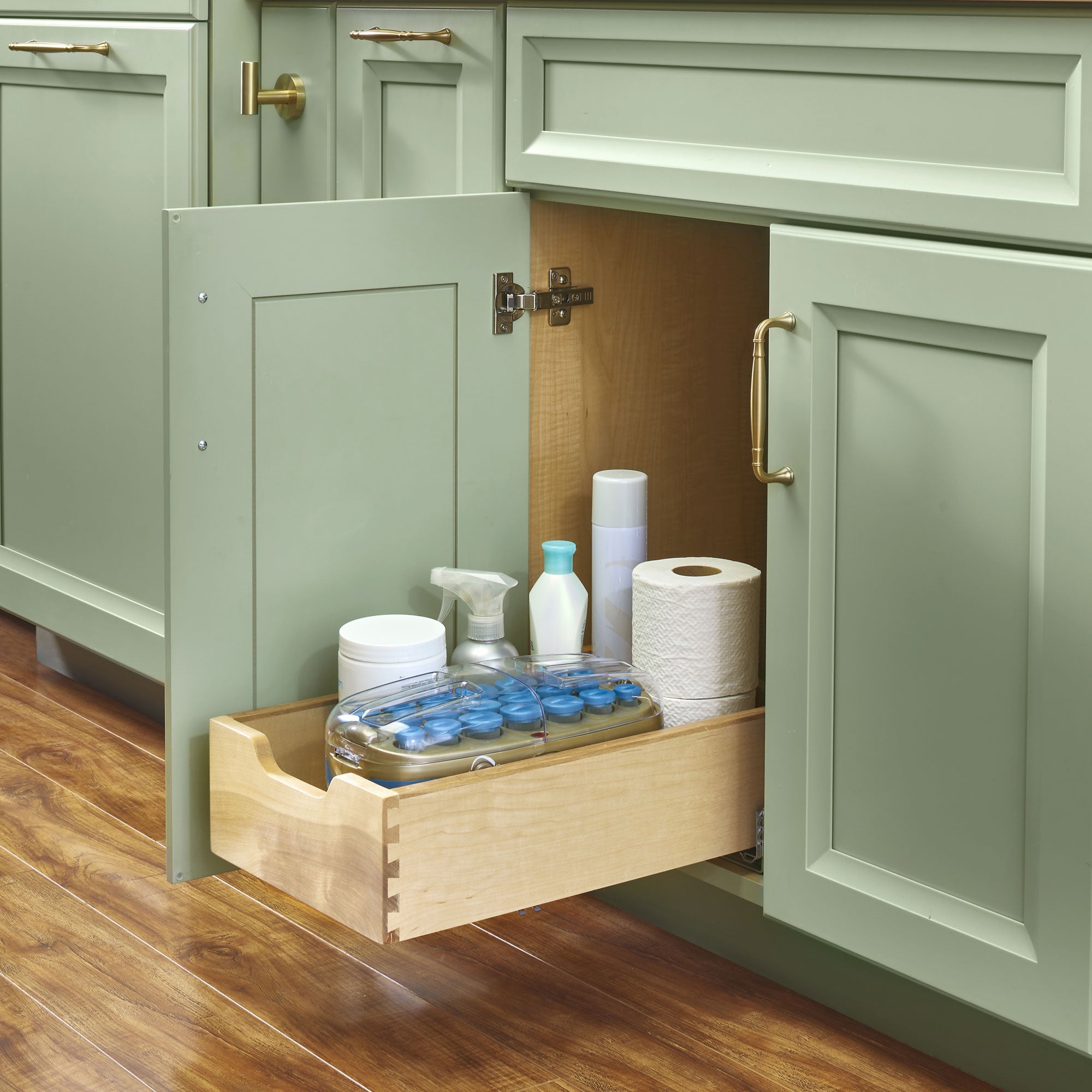 Rev-A-Shelf 11.71" Pullout Kitchen Cabinet Drawer w/ Soft-close, 4WDB-1219SC-1 - VMInnovations