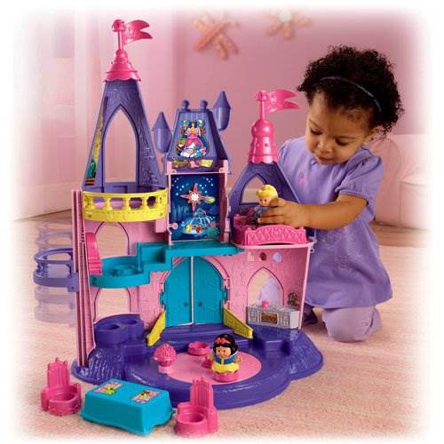 Fisher Price Little People Palace Disney Princess Songs Dollhouse - Open Box
